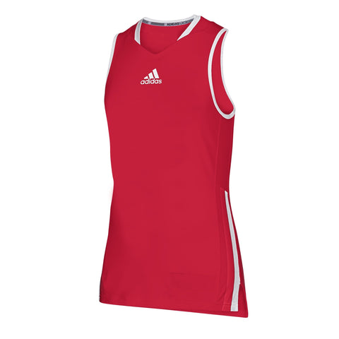 adidas Blue Chip Racerback Jersey M Power Red-White