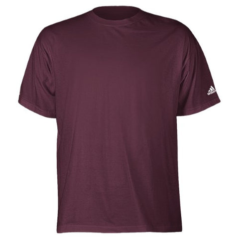 Adidas Logo T-Shirt-maroon-yl
