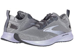 Brooks Women's Levitate 4 Running Shoe - Grey/Blackened Pearl/Purple - 12