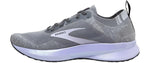 Brooks Women's Levitate 4 Running Shoe - Grey/Blackened Pearl/Purple - 12