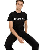 Diesel Men's TDiegoBrok Tshirt 38 inch Black