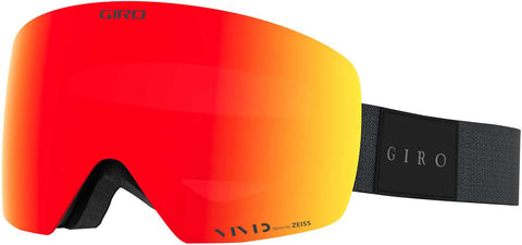 Giro Contour Adult Snow Goggle - Black Mono Strap with Vivid Ember/Vivid Infrared Lenses