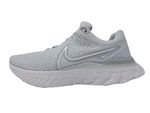 Nike React Infinity Flyknit Running Shoe in Pure Platinum/White at Nordstrom, Size 10