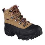 Skechers Work Relaxed Fit Radford Ligonier WP Comp Toe Womens Boots Light Brown 8.5