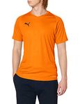 PUMA Men's Liga Core Jersey, Golden Poppy, S