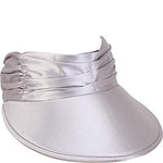 Sun 'N' Sand Lycra Visor (One Size - Silver)