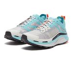 The North Face Women's Vectiv Infinite Trail Shoes, Grey/Blue, 10 B(M) US