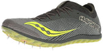 Saucony Men's Havok XC2 Track Shoe, Green/Citron, 14 M US