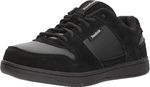 Reebok Womens Black Suede Leather Work Shoes ST Skate Oxfords 6.5 M