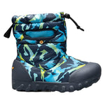 BOGS Unisex-Child B Moc Snow Boot Toddler 1-4 Years 9 Toddler Winter Mountain Print - Navy