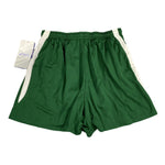 ASICS Womens Medley Running Shorts with Liner Green/White Size Medium