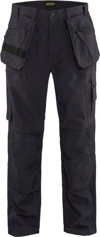 Blaklader Men's Bantam Durable Lightweight Cotton Work Pants, Steel Blue, 38W x 36L