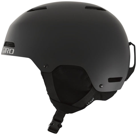 Giro Ledge Snow Helmet - Men's Matte Black Large