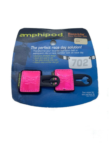 Amphipod - Race Number Tabs ( Pink )