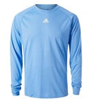 Adidas Climalite Mens Long Sleeve Training Tee S Light Blue