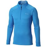 Columbia Men's Heavyweight Ii Long Sleeve Half Zip Hyper Blue (Medium)