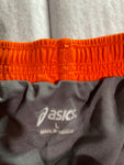 ASICS - Mens Melody short Size Large Orange / White