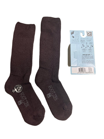 Footzen socks DARK BROWN medium