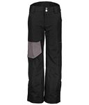 Obermeyer Boy's Brisk Pants (Little Kids/Big Kids) Black XL (18 Big Kid)