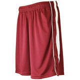 adidas Mens Utility Running Short M Burgundy/White