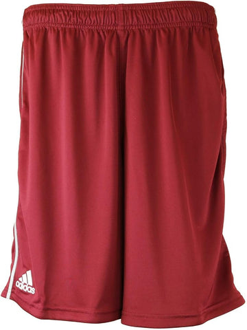 adidas Mens Utility Running Short M Burgundy/White