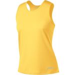 ASICS Womens Core Singlet, Color:Lemondrop, XL