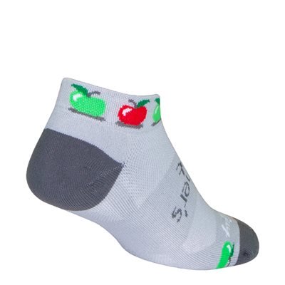SockGuy, 1-Inch Channel Air Socks - Teacher's Pet, Small/Medium