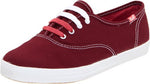 Keds Women's Champion Original Canvas Sneaker, Burgundy, 10 M US