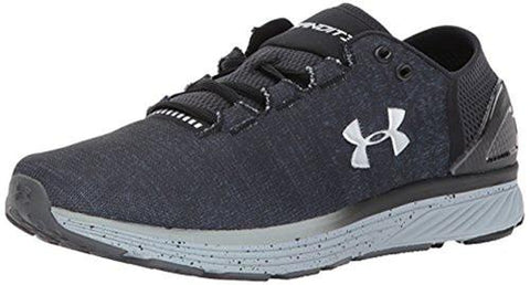 Under Armour Men's Charged Bandit 3 Running Shoes Stealth Grey/Black/Metallic Silver Size 8.5 M US