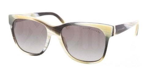 Ralph Lauren RL8115 Sunglasses-544511 Horn Vintage Effect (Gray Gradient)-55mm