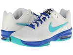Nike Air Max Cage Women's Tennis Shoe white/blue/green 12 M