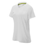 Mizuno Youth Core Women's Attack Tee, White, Large