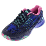 Wilson Women's KAOS Blue Iris/Navy/Pink Athletic Shoe 9.5 US