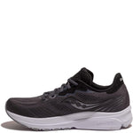 Saucony Women's Ride 14 Running Shoe, CHARCOAL/BLACK, 10 Medium