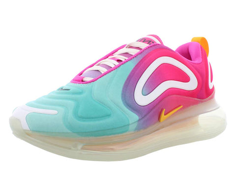 Nike Womens Air Max 720 Womens Cj0567-300 Size 8, Teal Tint/University Gold/Laser Fuchsia