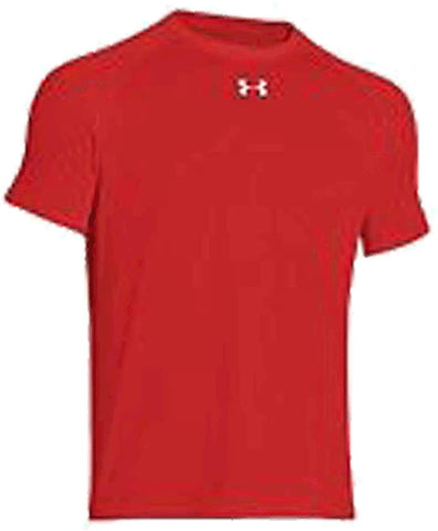 Under Armour Mens Locker Short Sleeve T-Shirt Red/White XXX-Large