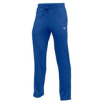 Nike Mens Club Swoosh Fleece Open Hem Sweatpants (X-Large, Royal)