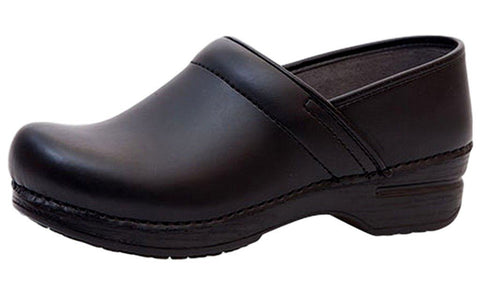 Dansko 3913-000202 Pro XP Mens Cabrio Black Leather Clogs Size 42