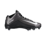 New Nike Men's Alpha Strike 2 3/4 D Football Cleat Black/Dark Grey 12
