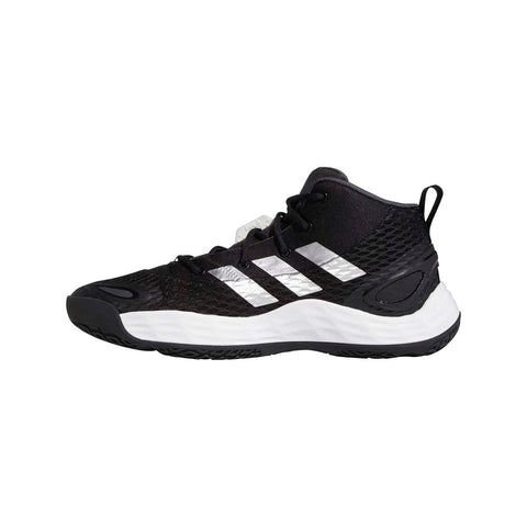 Adidas Unisex Exhibit A Basketball Shoes Core Black/Silver Metallic/Team Dark Grey 10.5