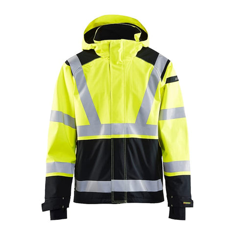 BLAKLADER Hi-Vis Premium Shell Jacket Yellow/Black S