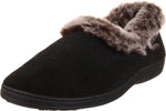 Acorn Women’s Chinchilla Moccasin Slippers, Plush Faux Fur with a Multi-Layer Memory Foam Footbed And A Rubber Sole