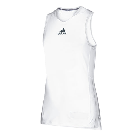 adidas Blue Chip Racerback Jersey L White-Onix