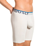 Obviously EveryMan - Boxer Brief 9 inch Leg - White - Small