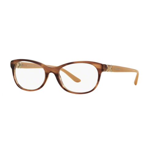 Bvlgari Women's BV4117B Eyeglasses Striped Brown 52mm