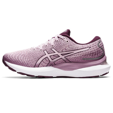 ASICS Women's Gel-Cumulus 24 Running Shoes, 9.5, Barely Rose/DEEP Plum