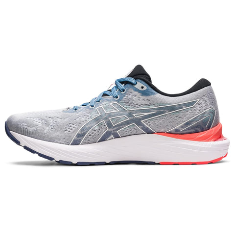 ASICS Men's Gel-Cumulus 23 Running Shoe, 11, Piedmont Grey/White