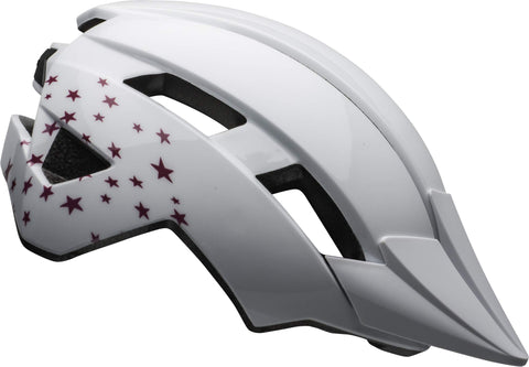 BELL Sidetrack II Youth Bike Helmet - Stars Gloss White (2023), Universal Child (47-54 cm)