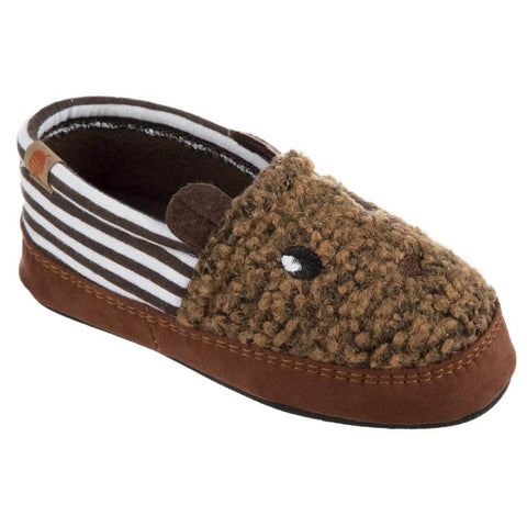 Acorn Kids' Kids Critter Moc Slippers Buckskin K5/6