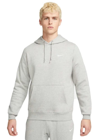 Nike Sportswear Club Fleece Pullover Hoodie - Grey - Medium (as1, alpha, l, regular, regular, Standard, Grey, Large)